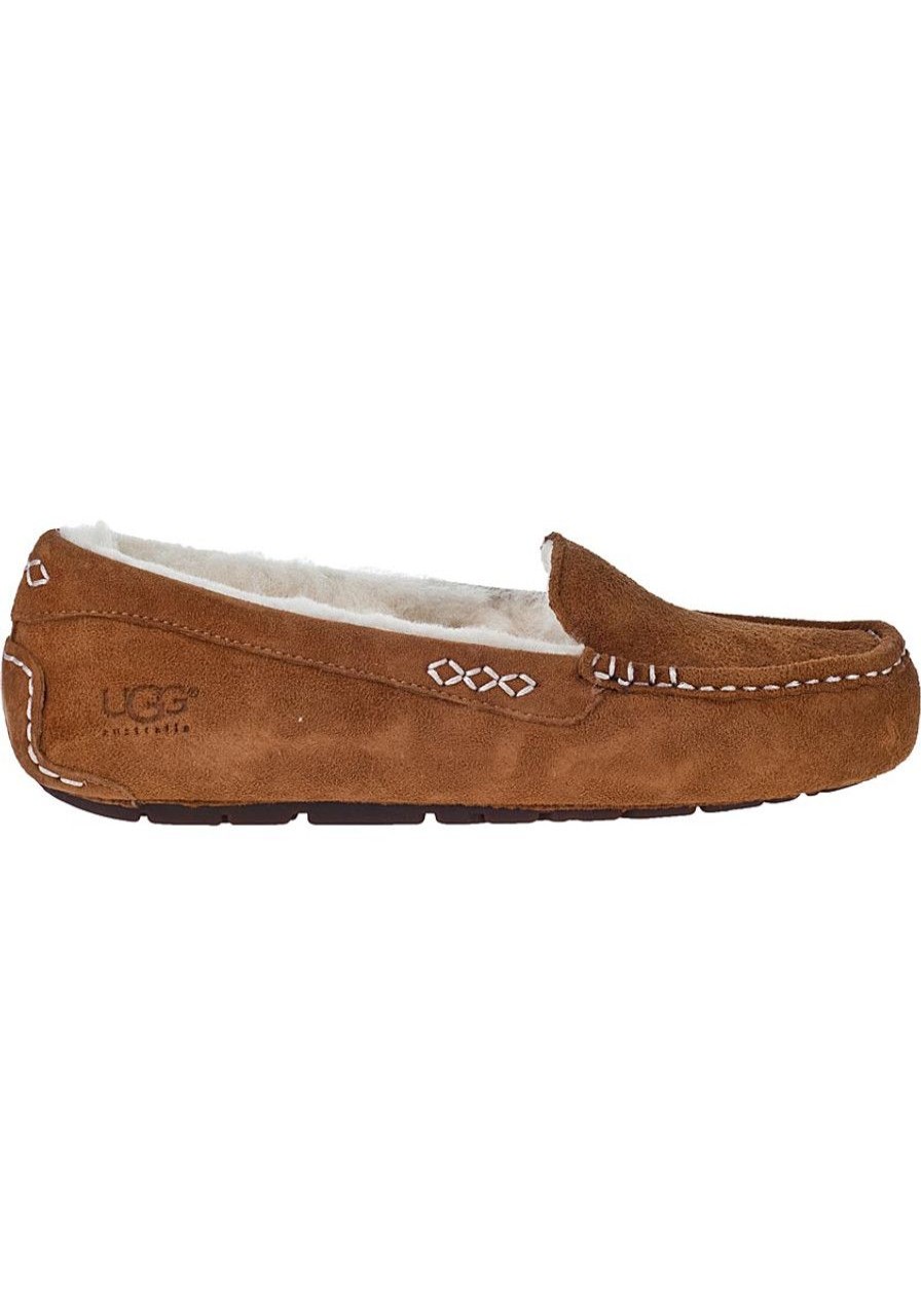 Women UGG® Slippers | Ansley Slipper Chestnut Suede