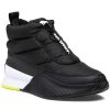 Women Sorel Boots | Out N About Puffy Zip Boot Black/White