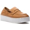 Women Silent D Sneakers | Bravvo Sneaker Tan Nappa Leather