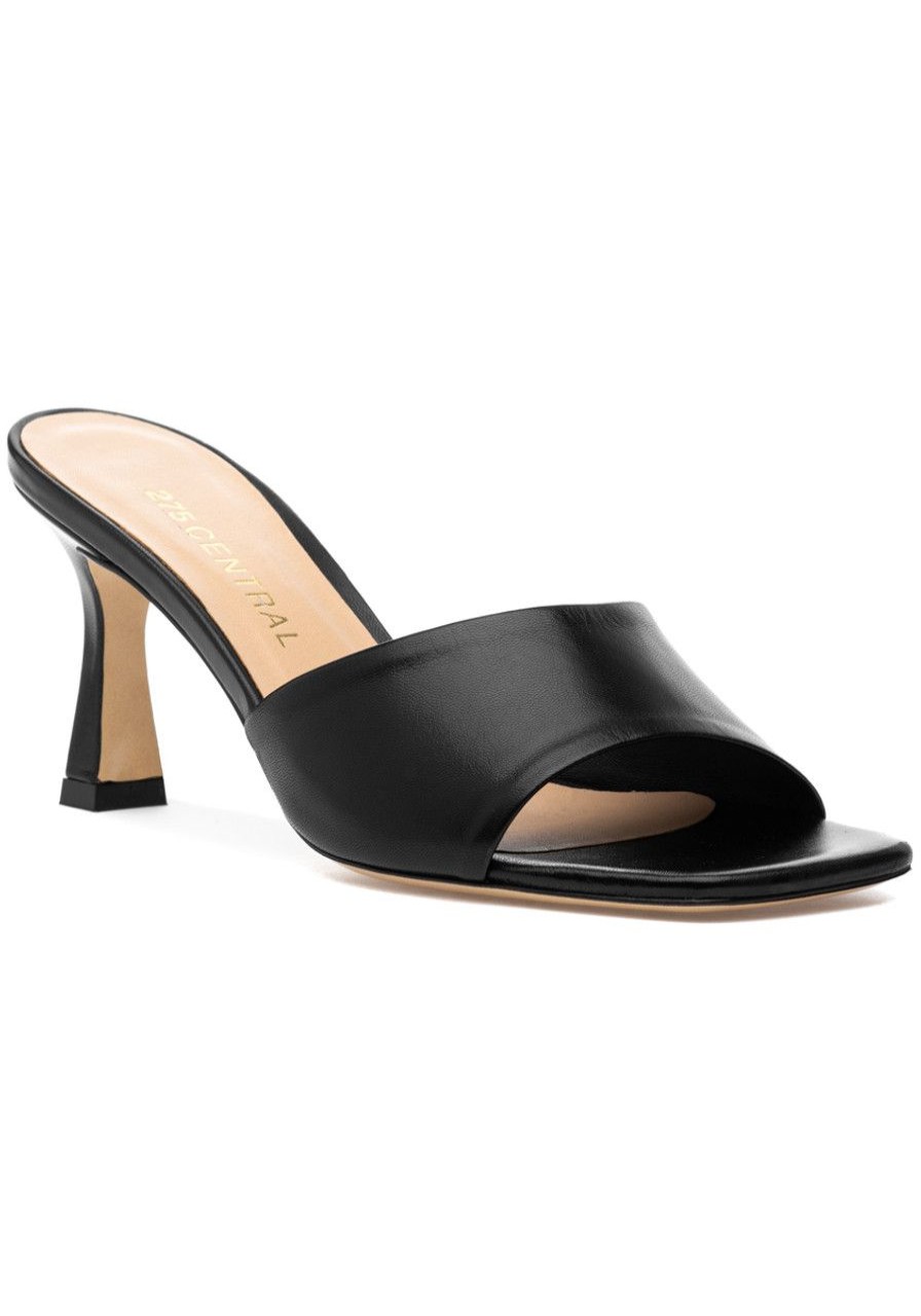 Women 275 Central Pumps | Fergie Sandal Black Leather