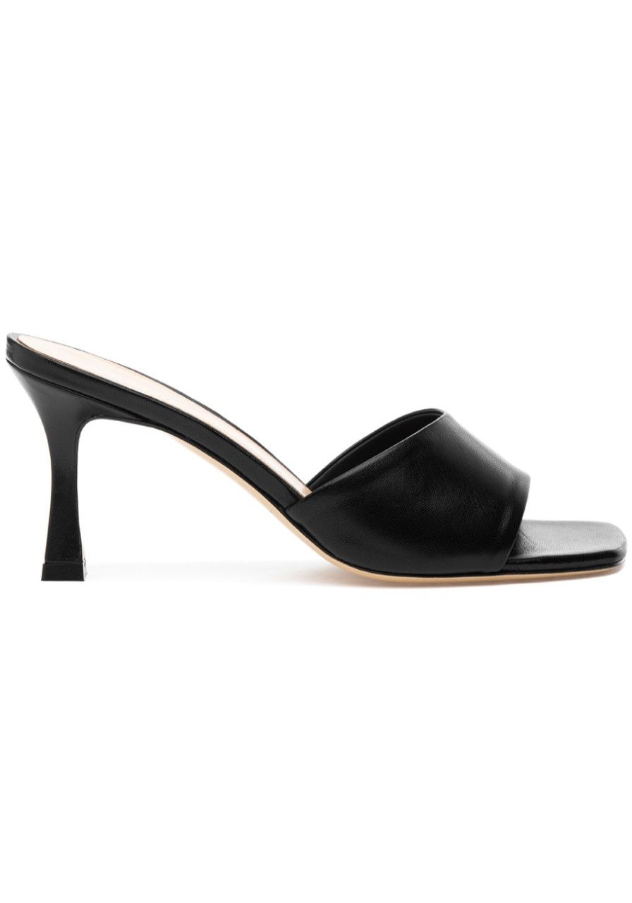 Women 275 Central Pumps | Fergie Sandal Black Leather