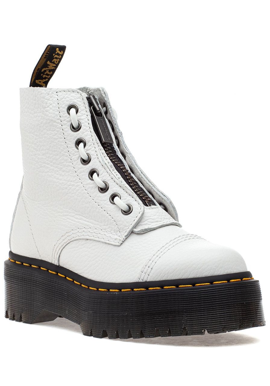 Women Dr. Martens Boots | Sinclair Jungle Boot White Leather