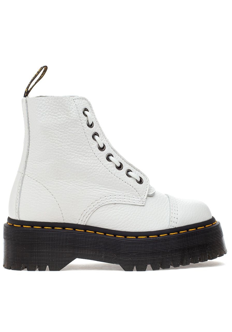 Women Dr. Martens Boots | Sinclair Jungle Boot White Leather