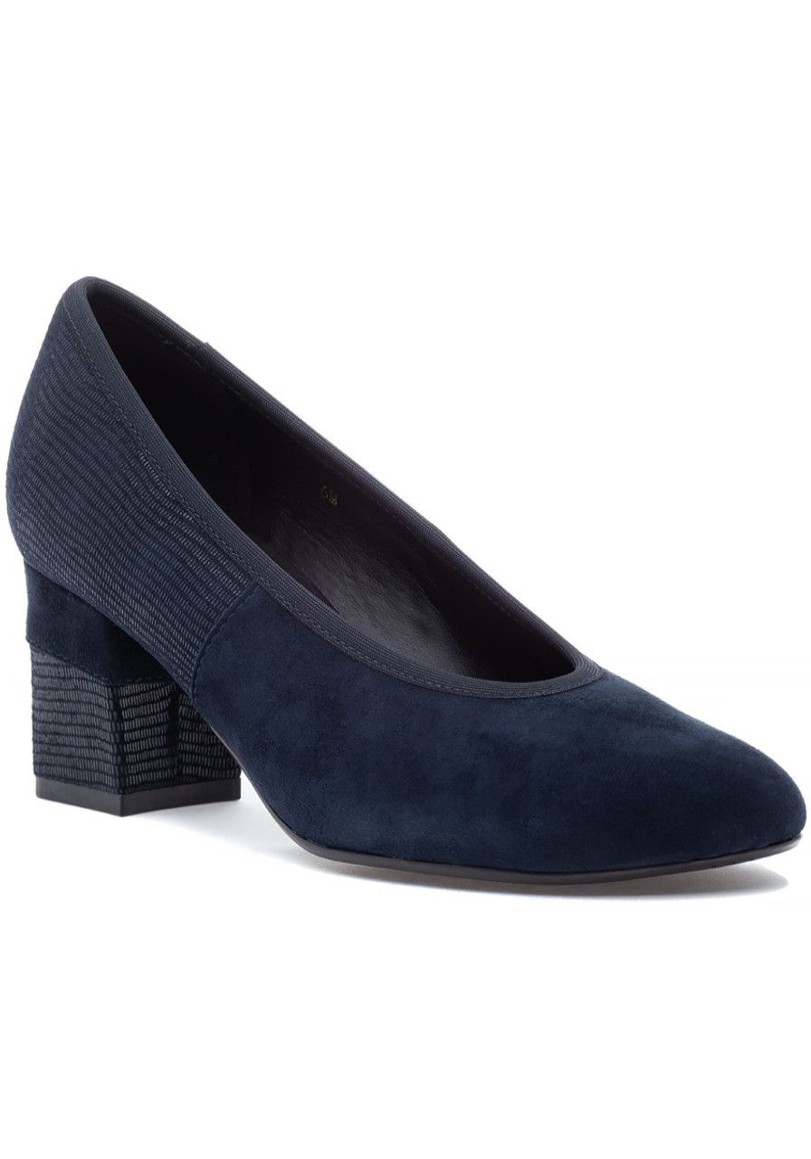 Women Jildor Pumps | Diane Pump Navy Suede
