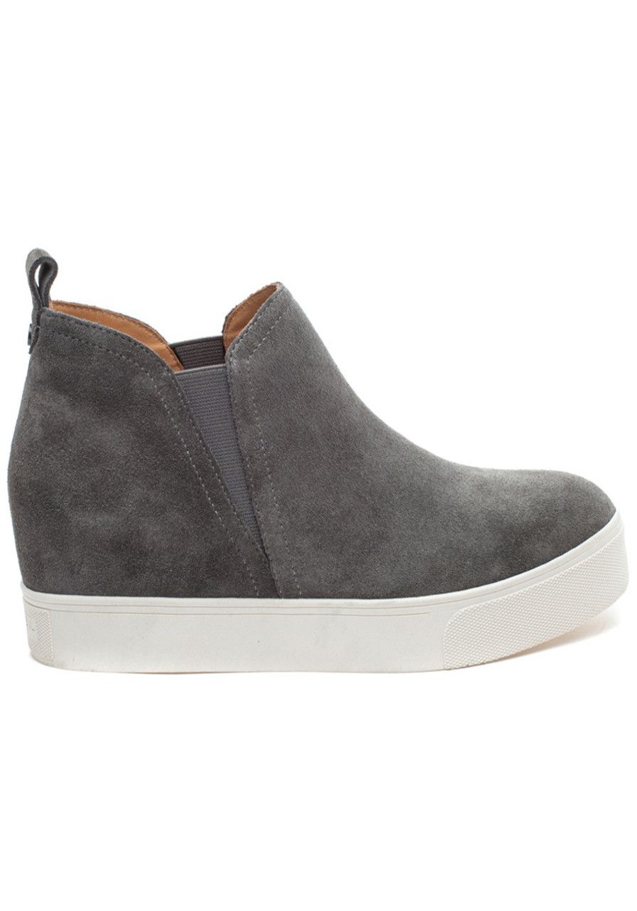 Women J/Slides Boots | Silvie Boot Dark Grey Suede