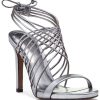 Women Lola Cruz Sandals | 069Z10Bk Sandal Gunmetal Leather