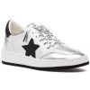 Women Vintage Havana Sneakers | Cristo Sneaker Washed Silver
