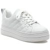 Women J/Slides Sneakers | Nancee Sneaker White Leather