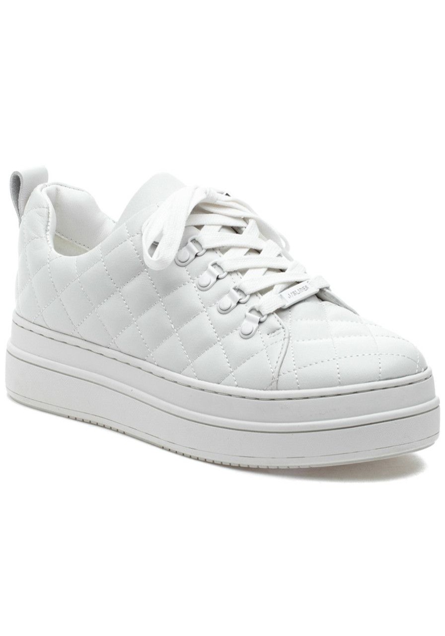 Women J/Slides Sneakers | Nancee Sneaker White Leather
