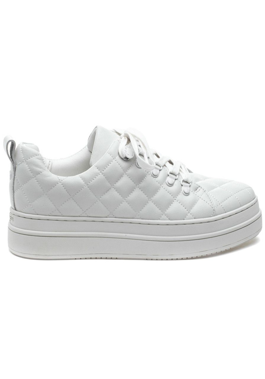 Women J/Slides Sneakers | Nancee Sneaker White Leather