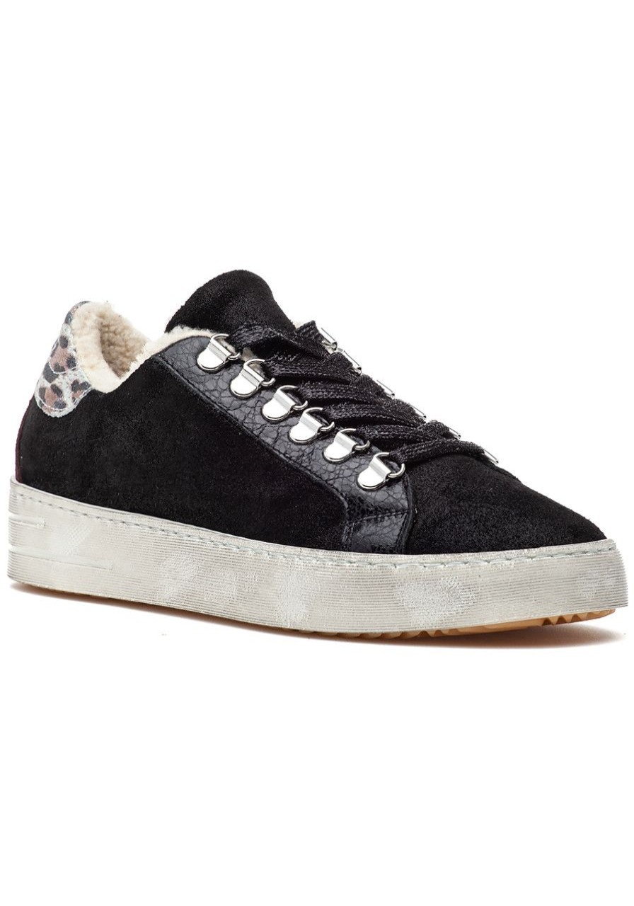 Women 275 Central Sneakers | Moosh Sneaker Black Suede