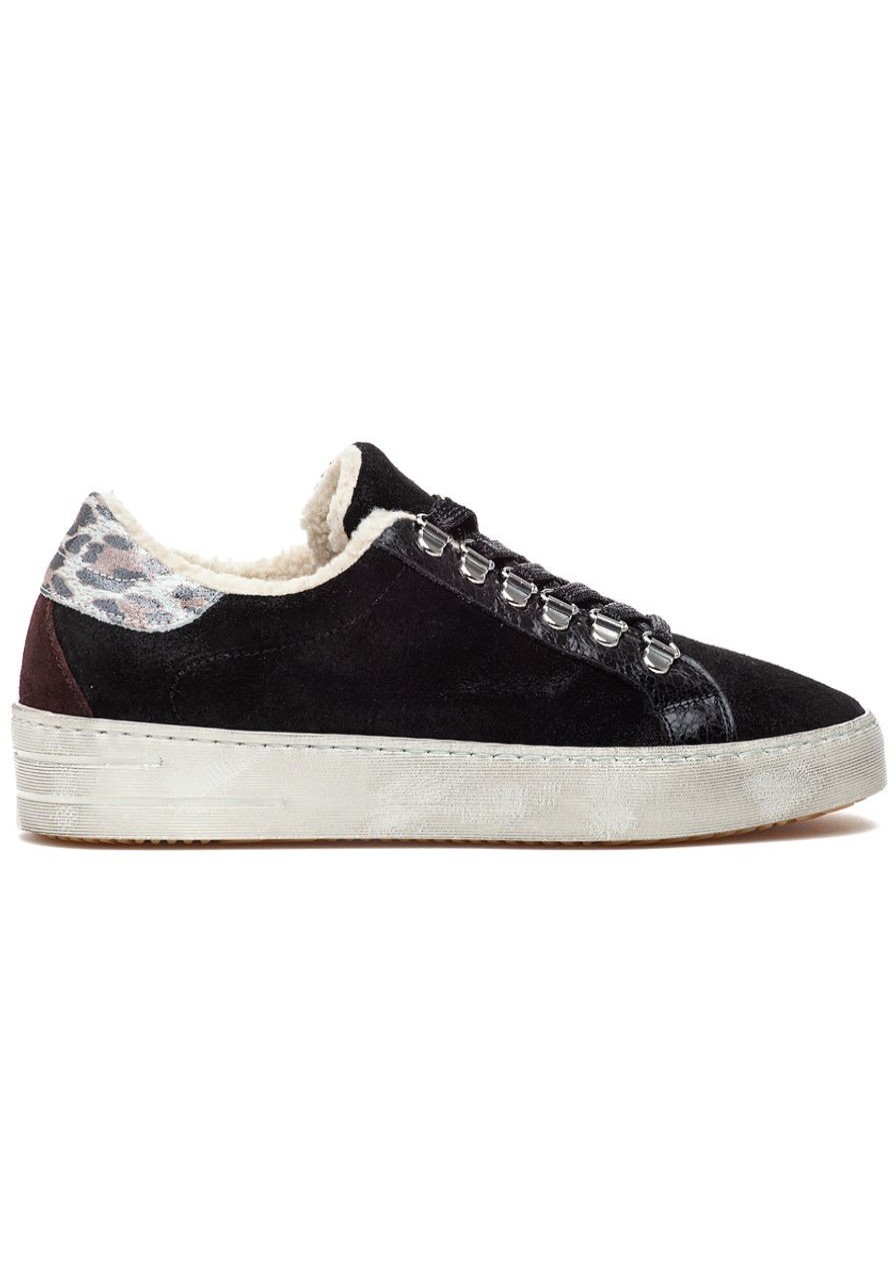 Women 275 Central Sneakers | Moosh Sneaker Black Suede