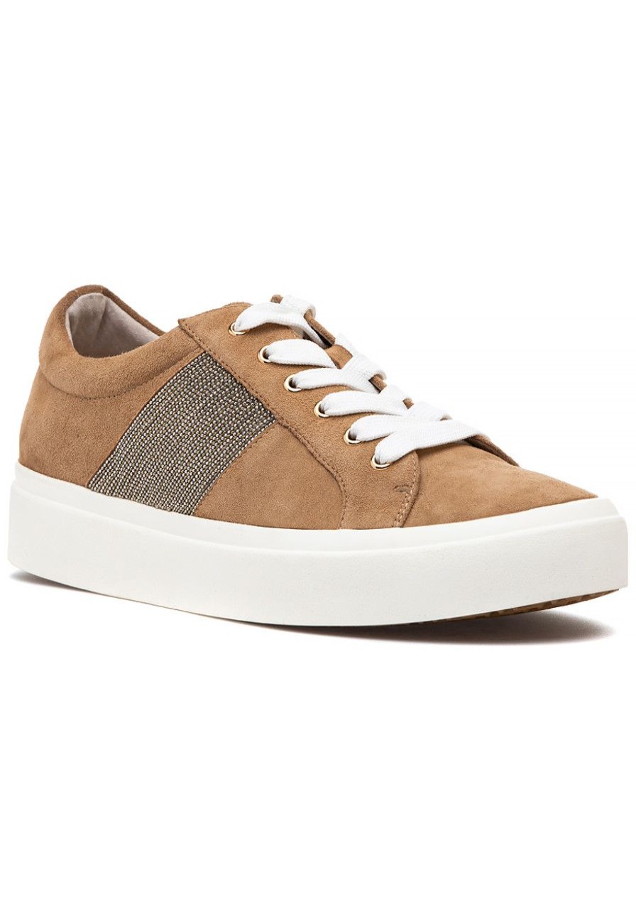 Women Jildor Sneakers | Yaya Sneaker Camel Suede