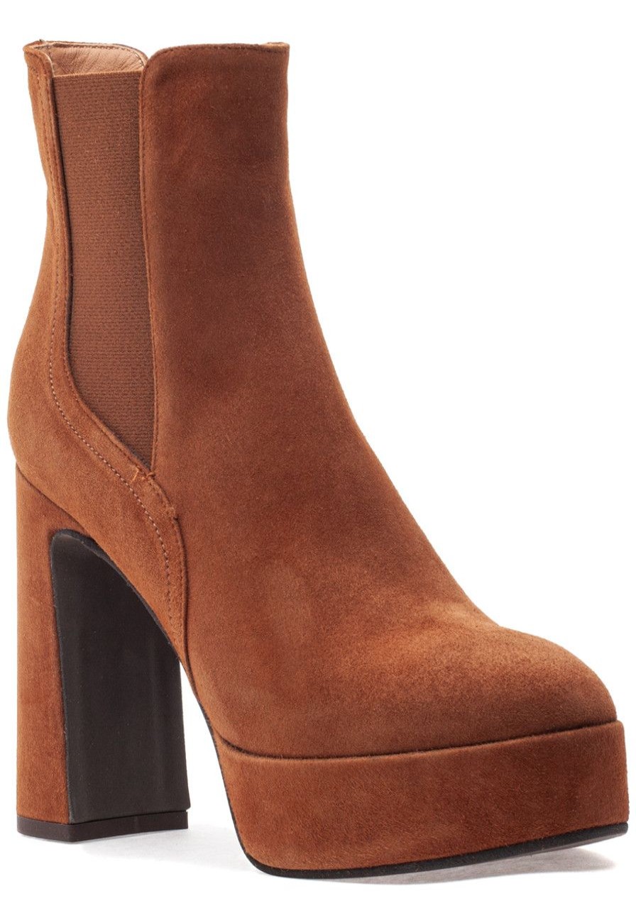 Women 275 Central Boots | Chad Boot Brandy Suede
