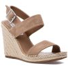 Women Steve Madden Sandals | Uri Espadrille Wedge Tan