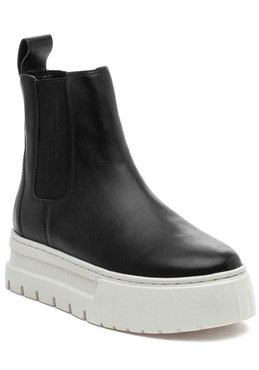 Women J/Slides Boots | Riley Boot Black Leather