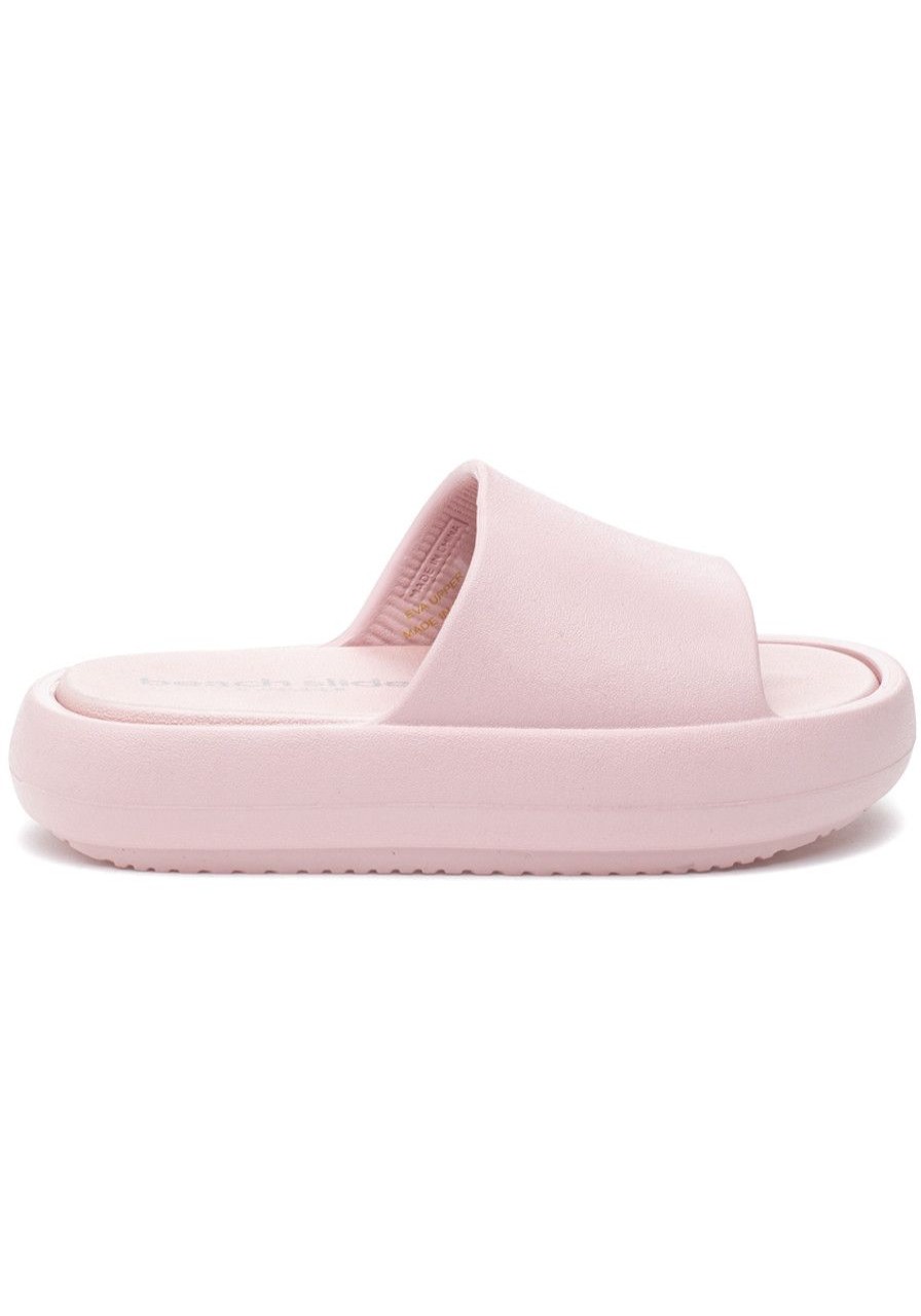 Women Beach Slides Sandals | Squish Sandal Light Pink Eva