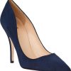 Women Jildor Shoes Pumps | Licorice Pump Navy Suede