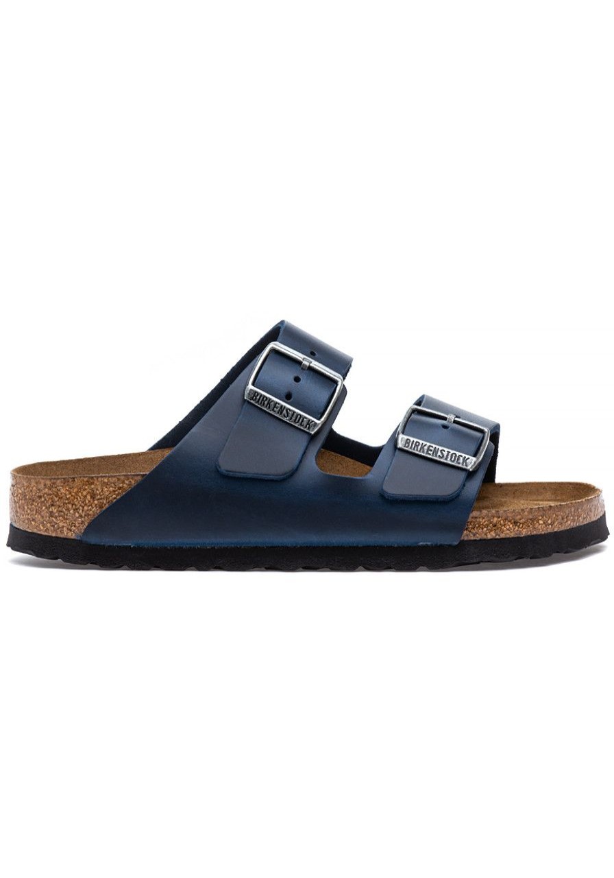 Women Birkenstock Sandals | Arizona Sandal Blue Leather