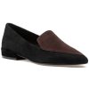 Women Jildor Flats | Saturday Loafer Black/Tmoro Suede