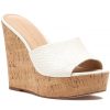 Women Veronica Beard Sandals | Dali Wedge White