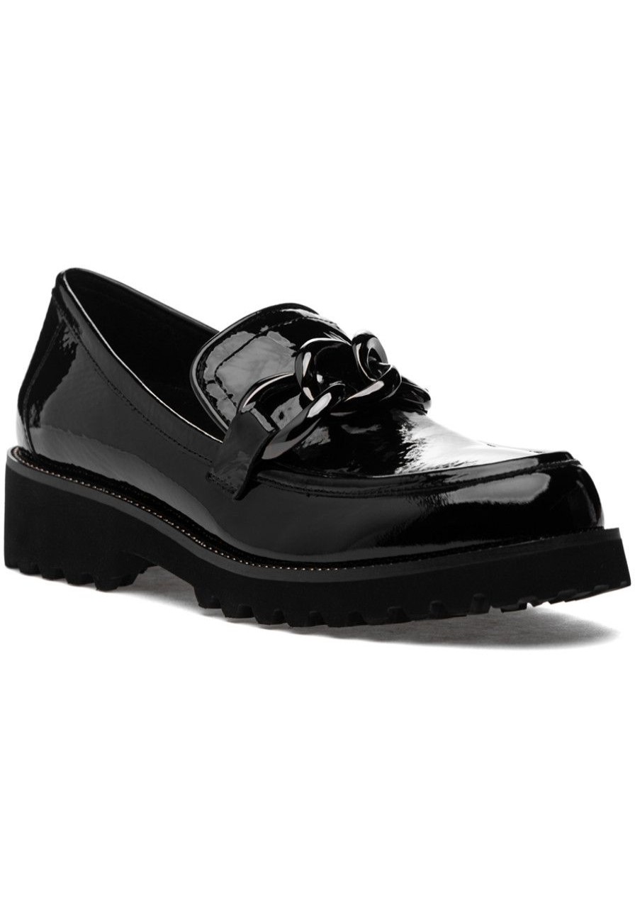 Women Jildor Loafers & Oxfords | Zenka Loafer Black Naplak