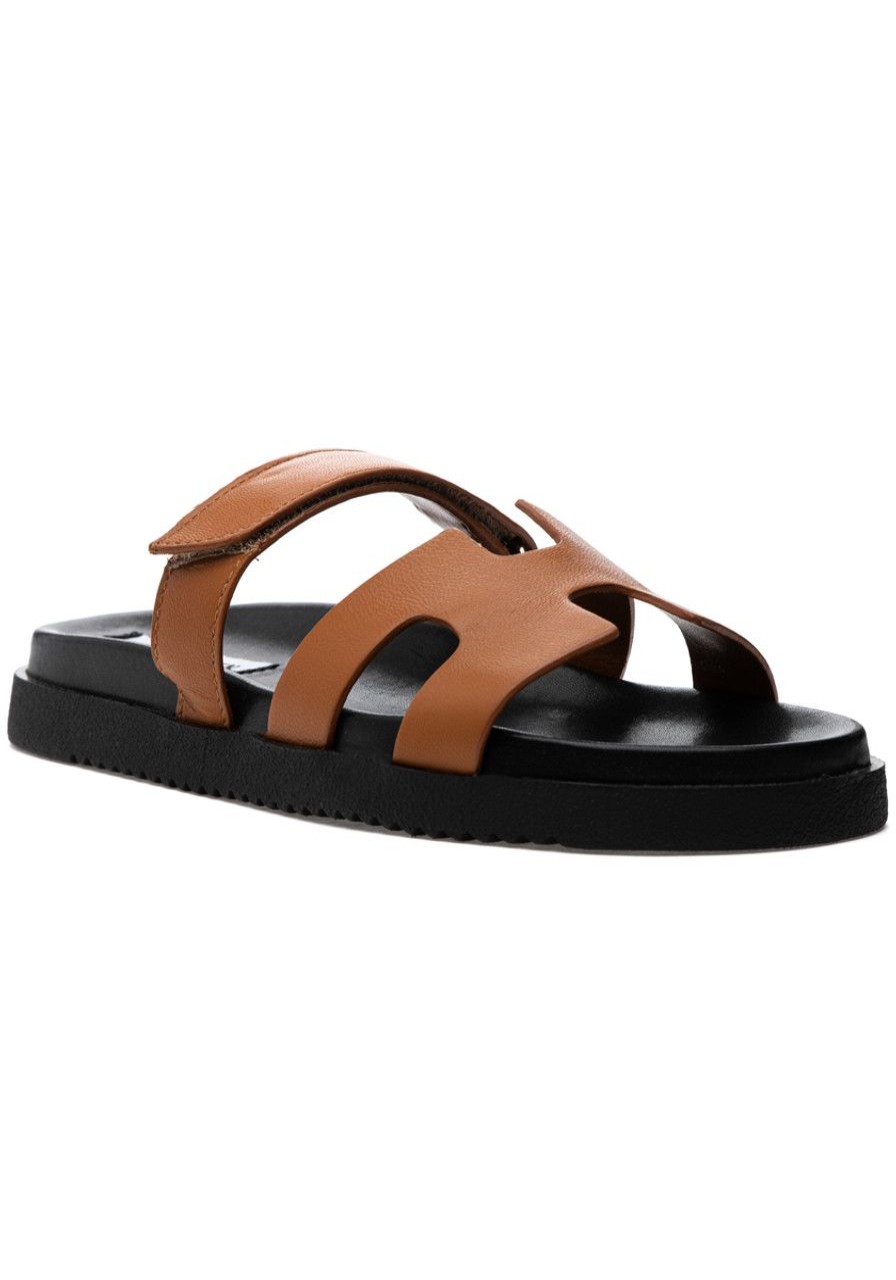 Women Steve Madden Sandals | Mayven Sandal Cognac Leather