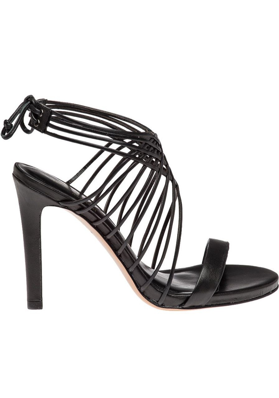 Women Lola Cruz Sandals | 065Z37Bk Sandal Black Leather