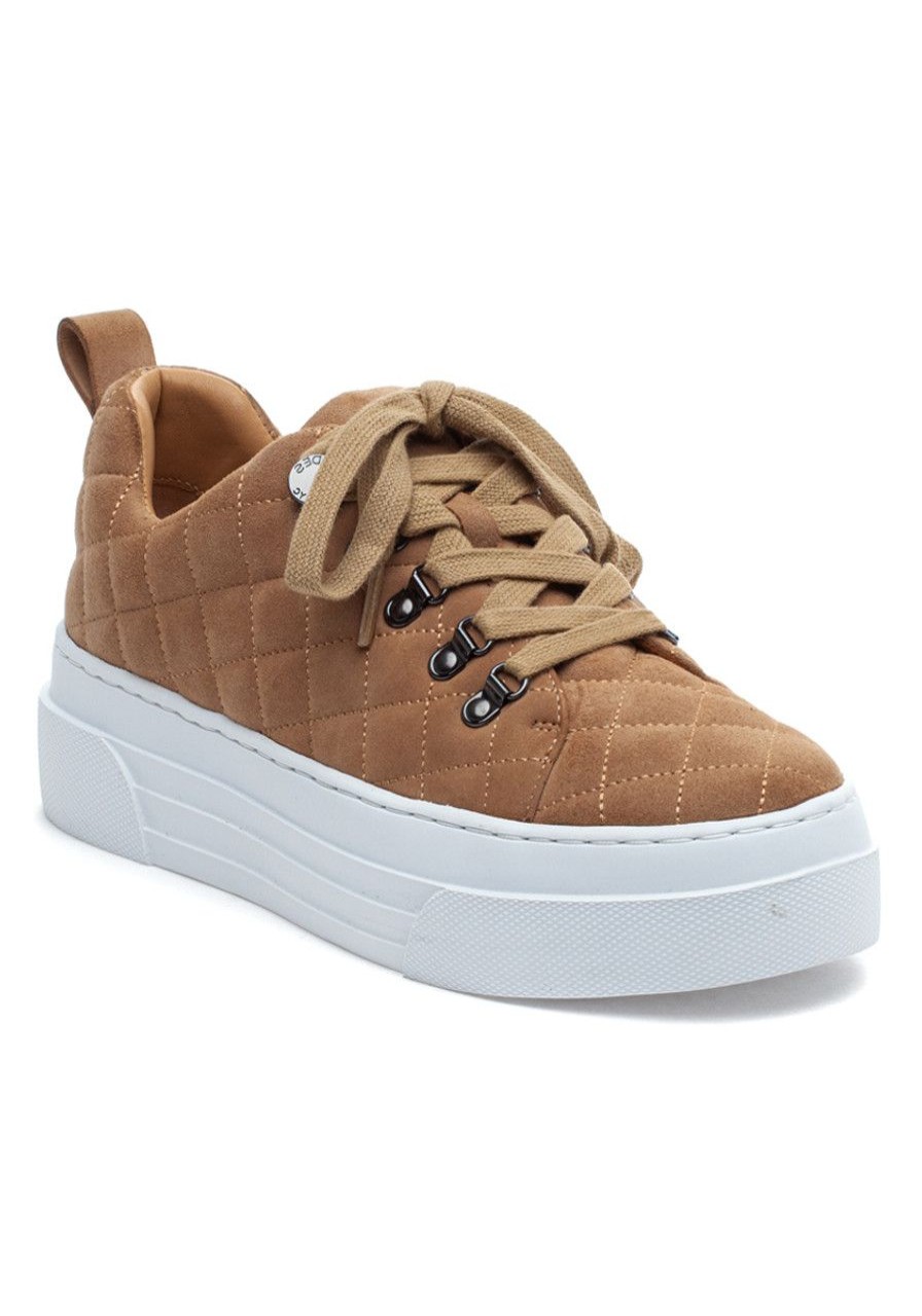 Women J/Slides Sneakers | Aimee Sneaker Light Sand Suede