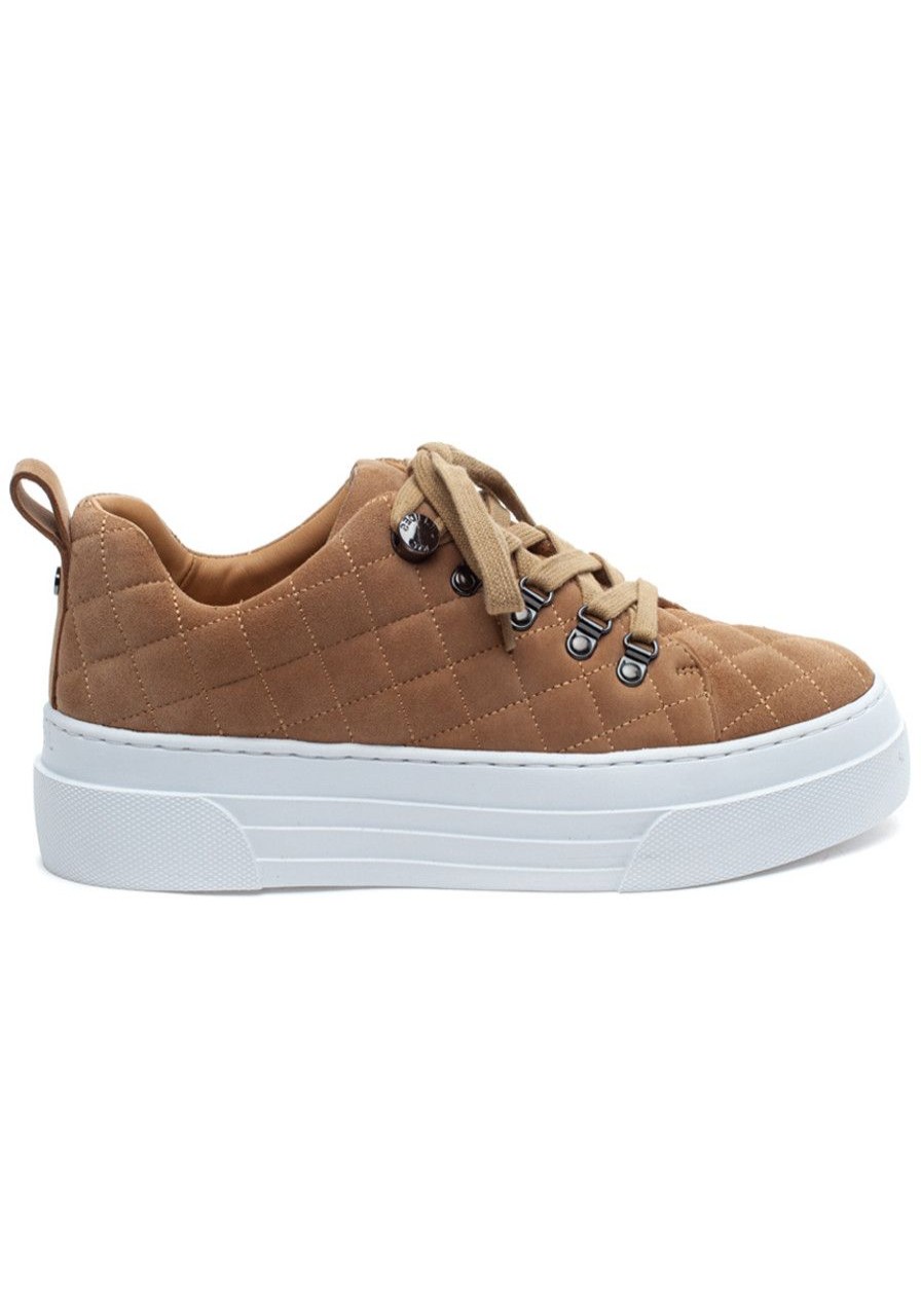 Women J/Slides Sneakers | Aimee Sneaker Light Sand Suede