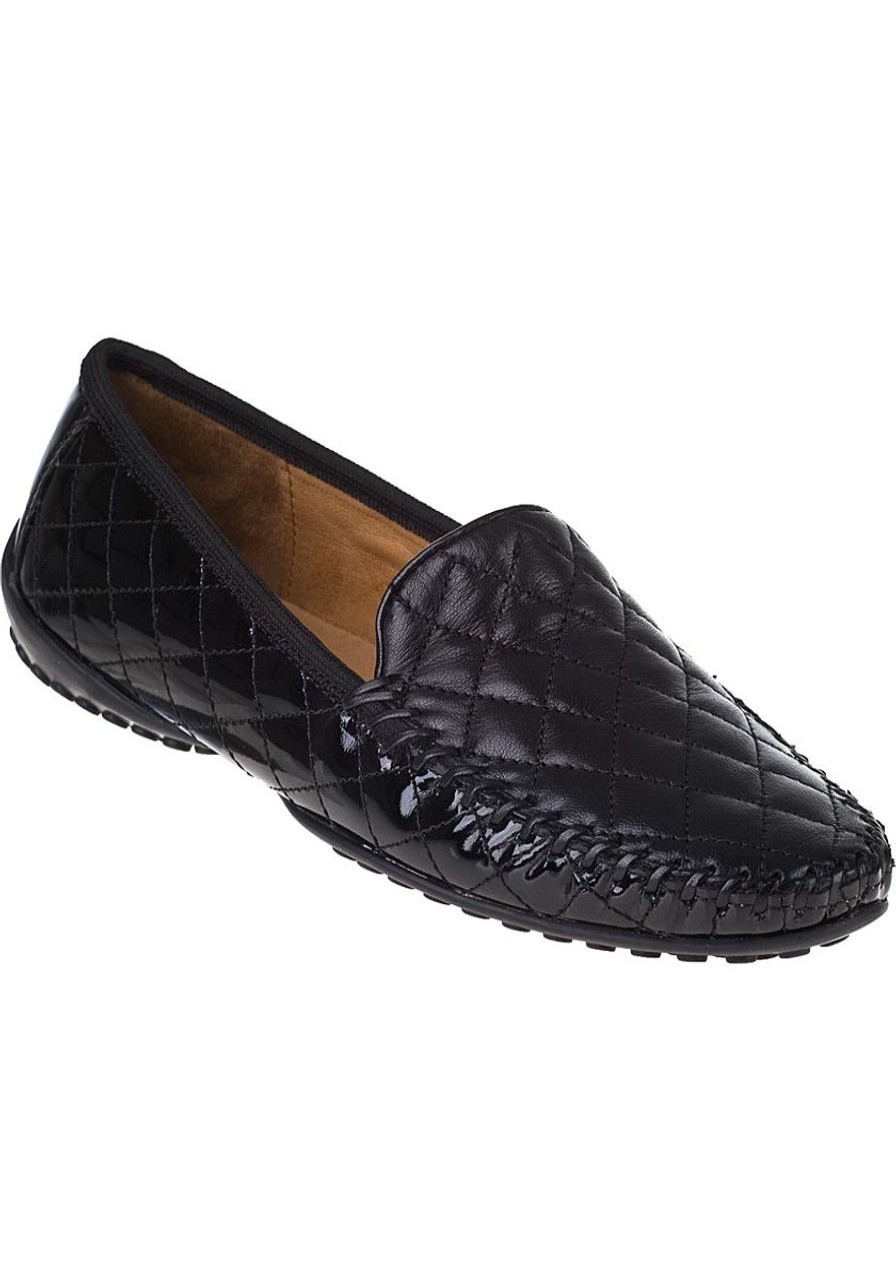 Women Robert Zur Loafers & Oxfords | Quana Loafer Black Patent Leather