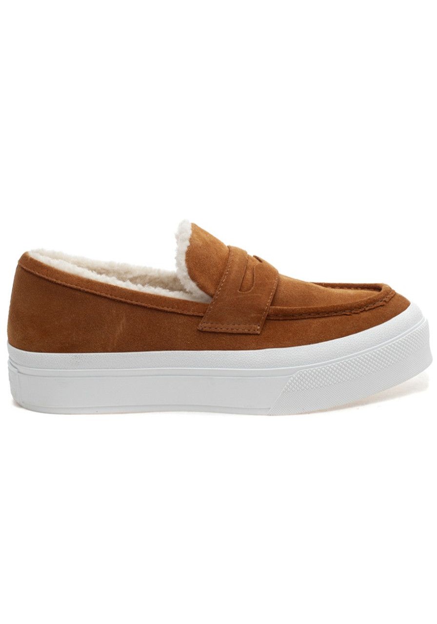 Women J/Slides Sneakers | Giles Sneaker Tan Suede