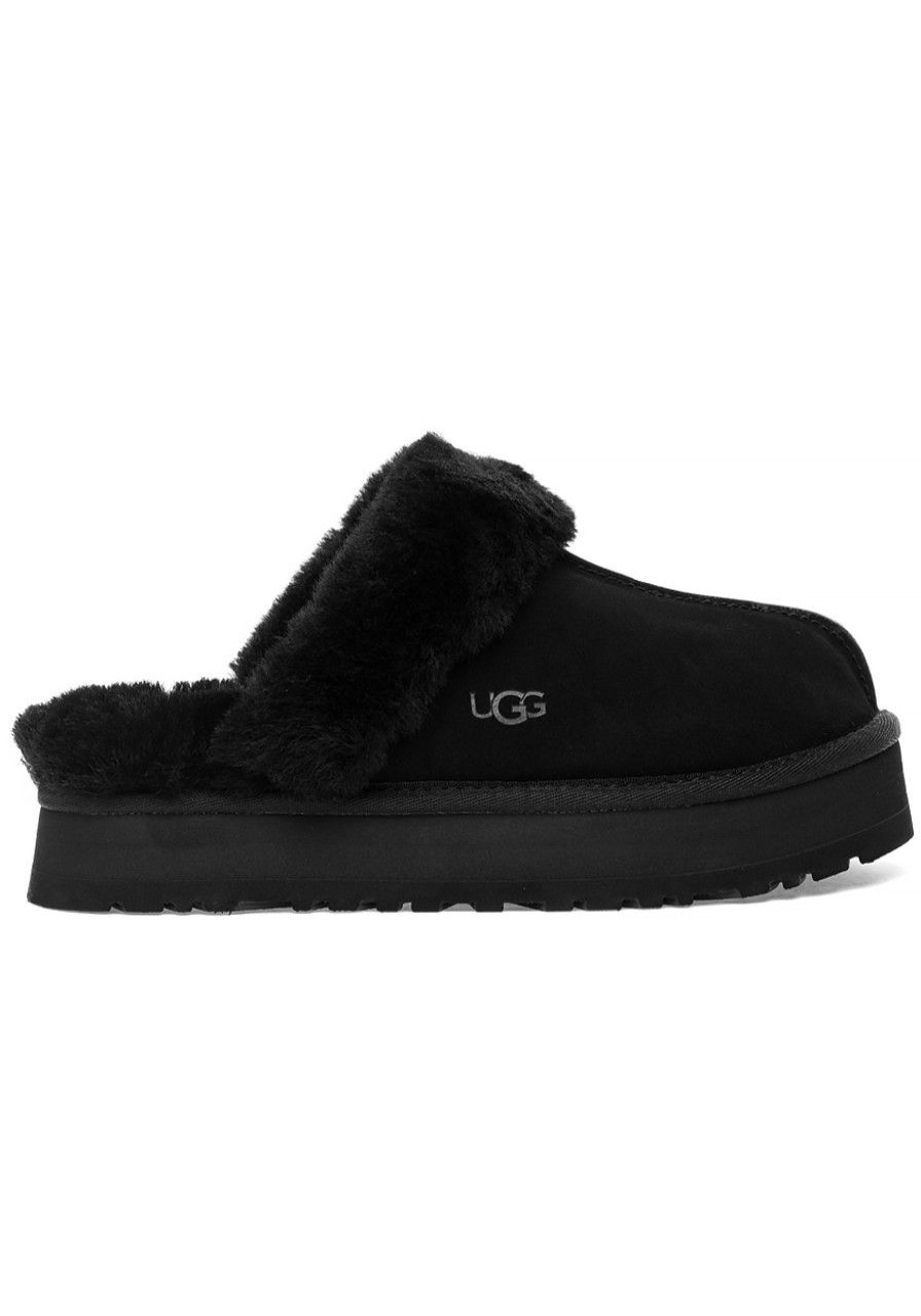 Women UGG® Slippers | Disquette Slipper Black