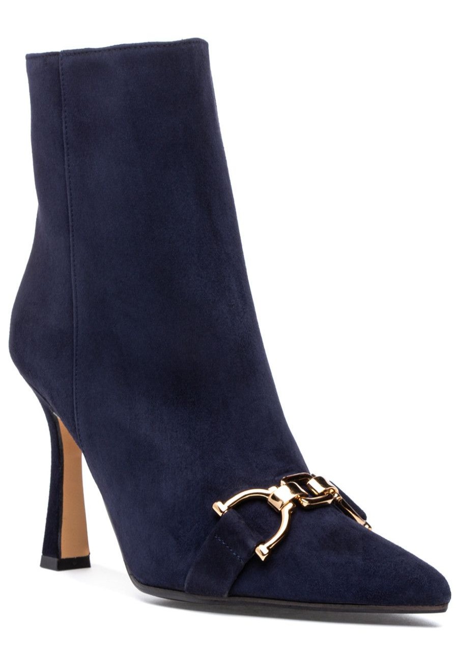 Women 275 Central Boots | Franki Boot Navy Suede