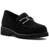 Women Jildor Loafers & Oxfords | Zendaya Loafer Black Suede