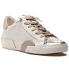 Women Dolce Vita Sneakers | Zina Sneaker White Gold Leather