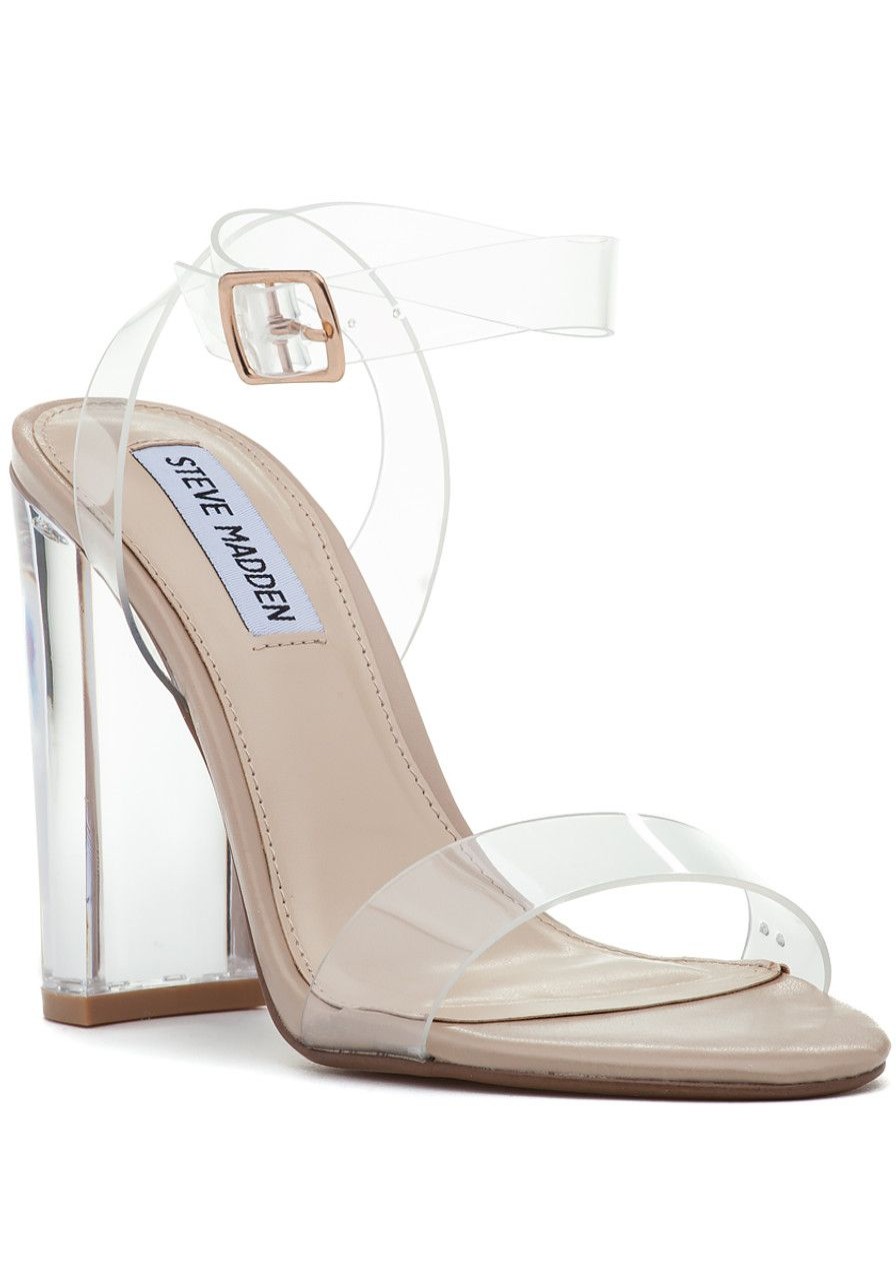 Women Steve Madden Sandals | Camille Sandal Clear