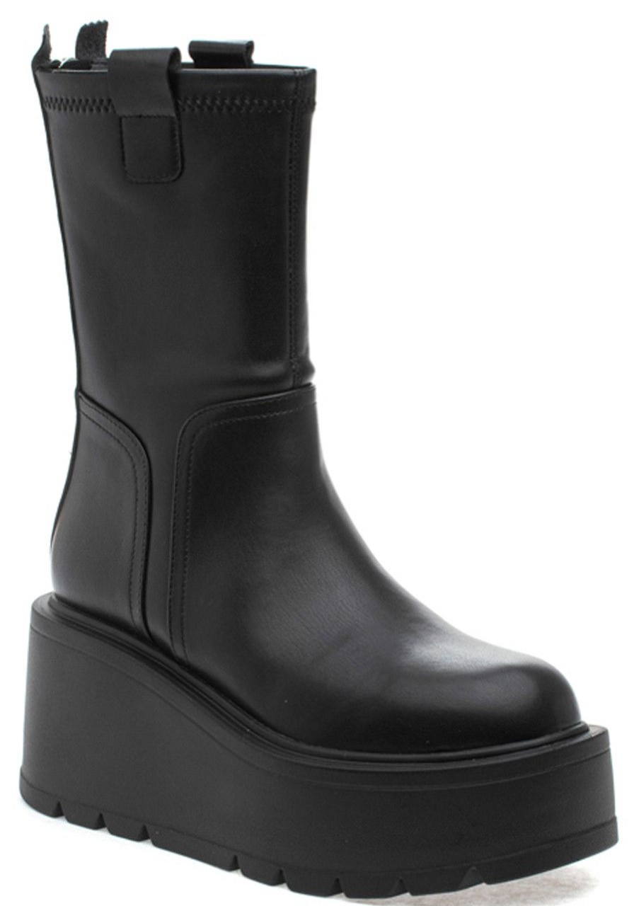 Women J/Slides Boots | Velva Boot Black Luxe