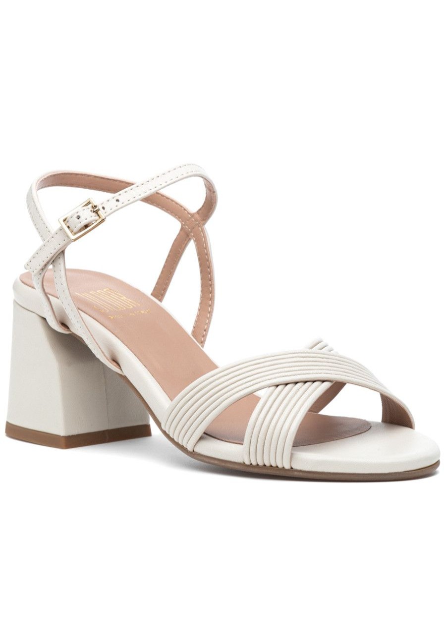 Women Jildor Sandals | Afra Sandal Milk Nappa Leather