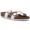 Women Birkenstock Sandals | Yao Sandal White Birko-Flor