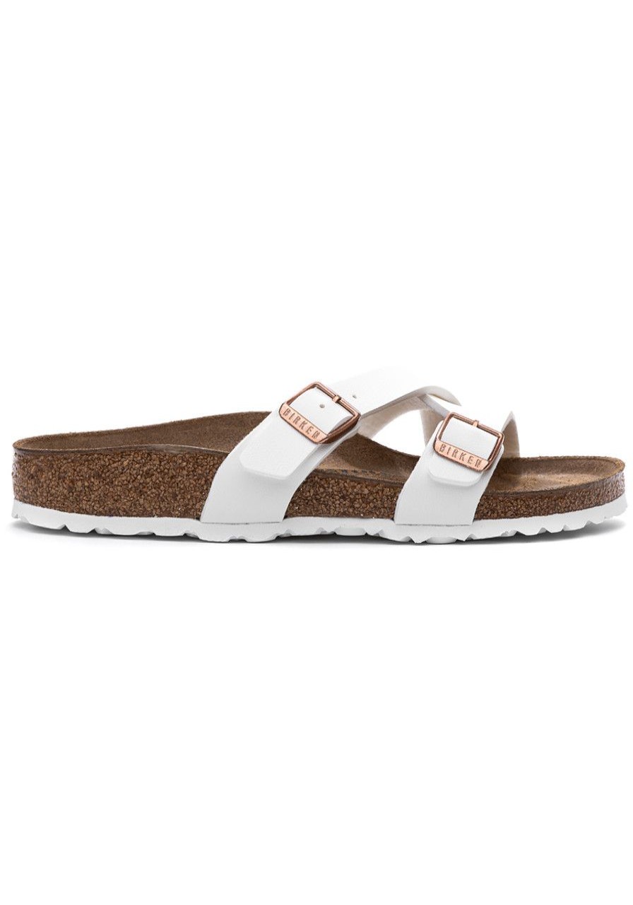 Women Birkenstock Sandals | Yao Sandal White Birko-Flor