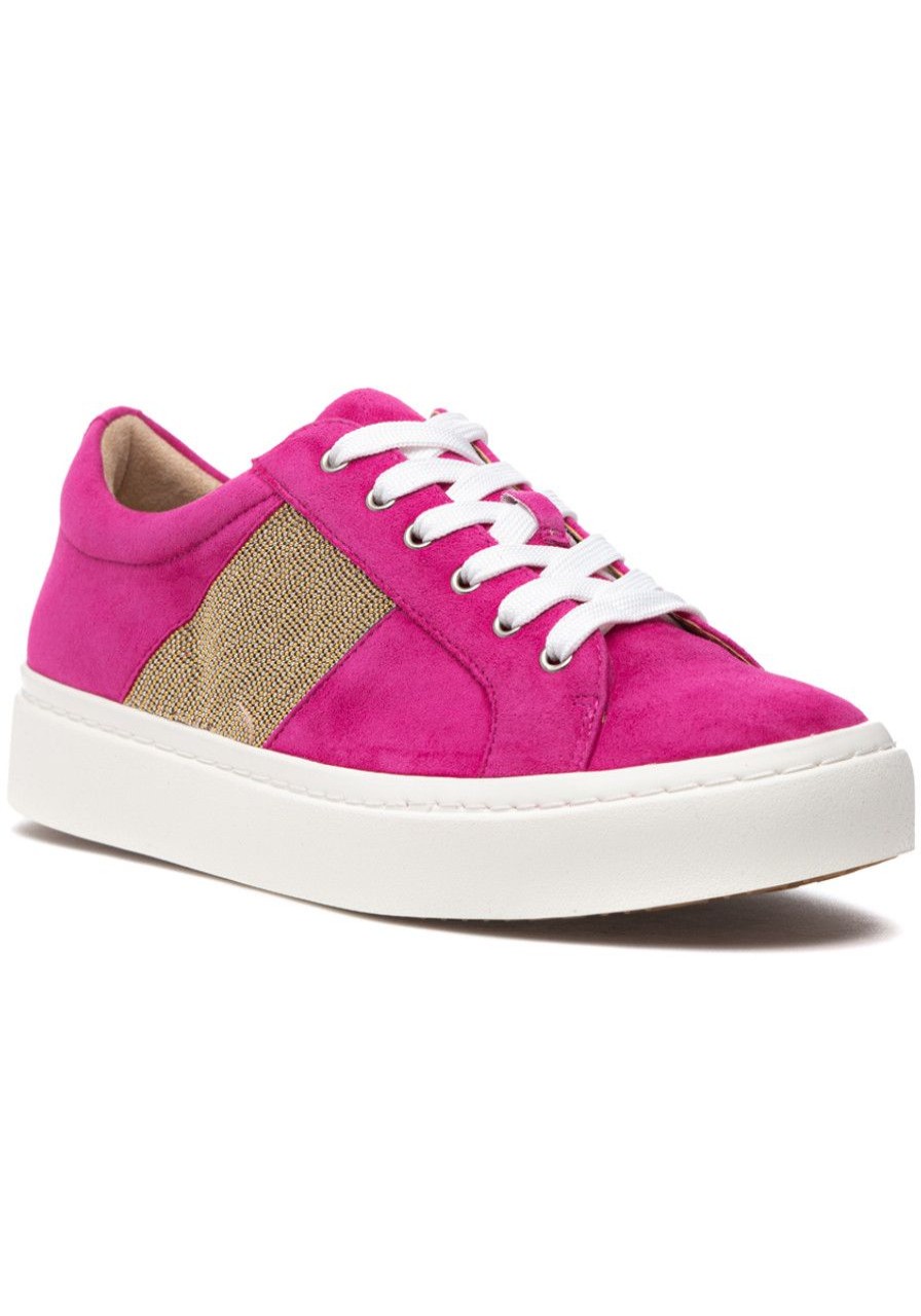 Women Jildor Sneakers | Yaya Sneaker Fushia Suede