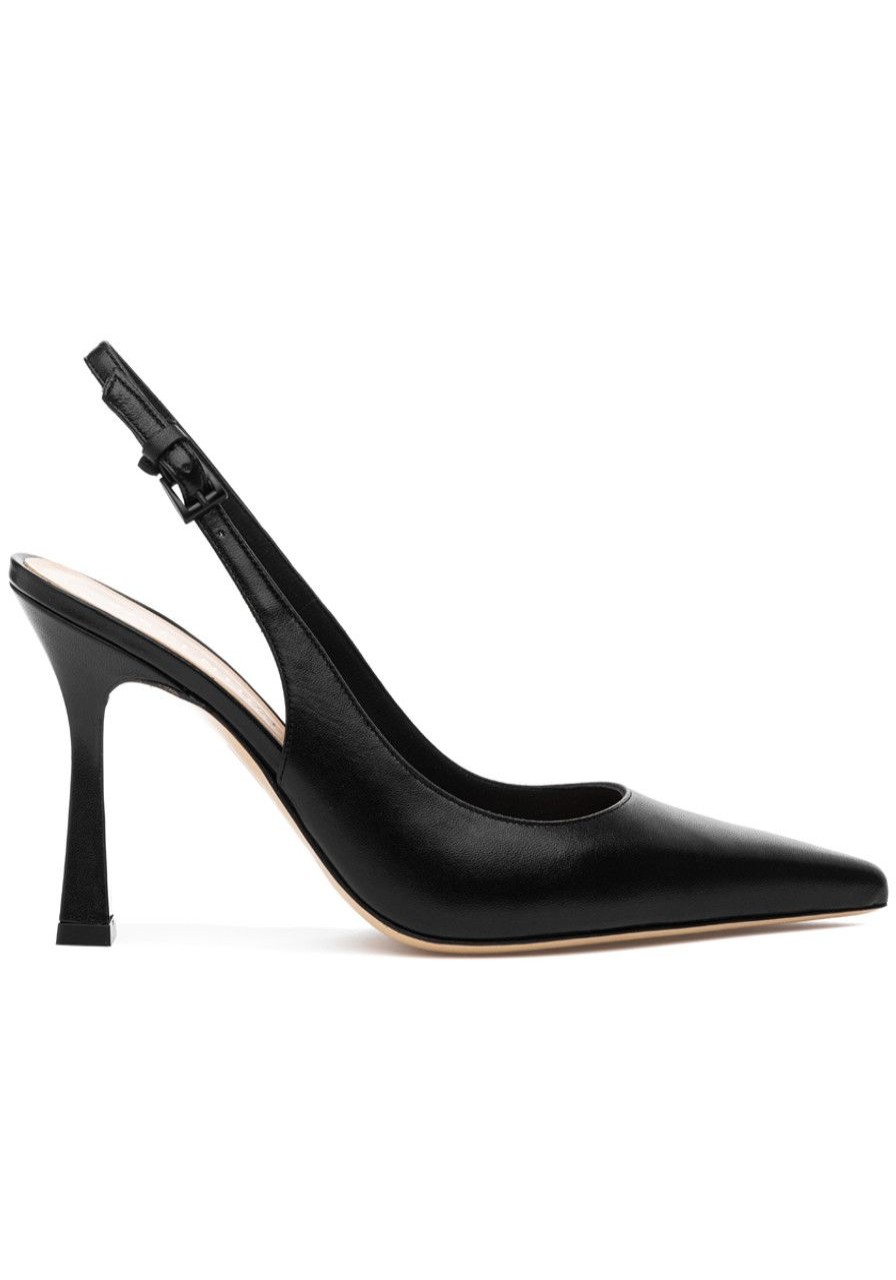 Women 275 Central Pumps | Fred Pump Black Leather