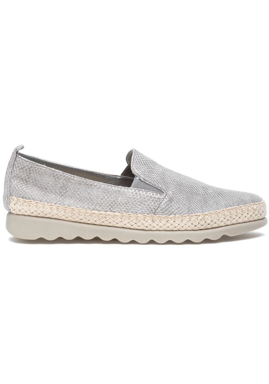 Women Flexx Sneakers | Chappie Sneaker Silver Leather