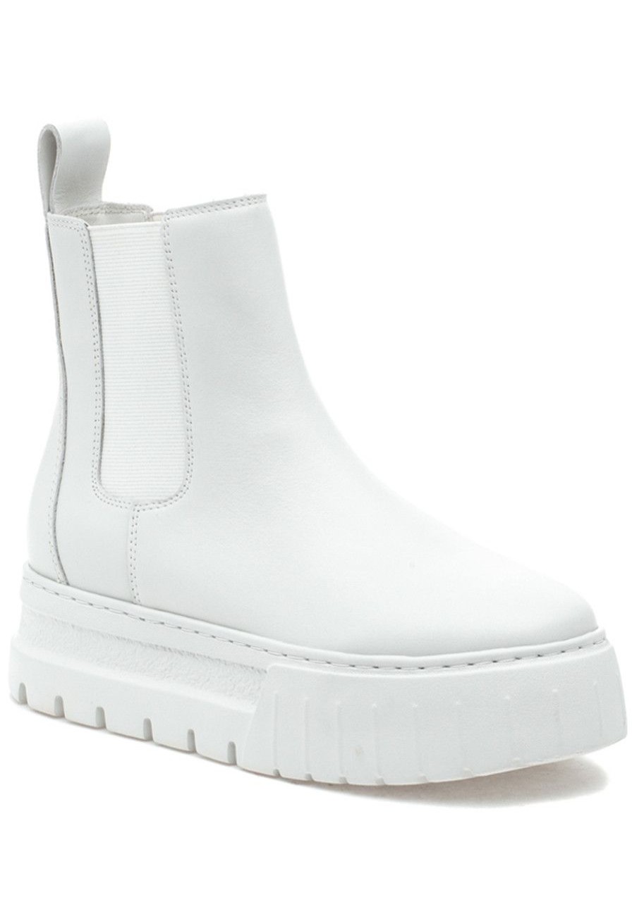 Women J/Slides Boots | Riley Boot White Leather