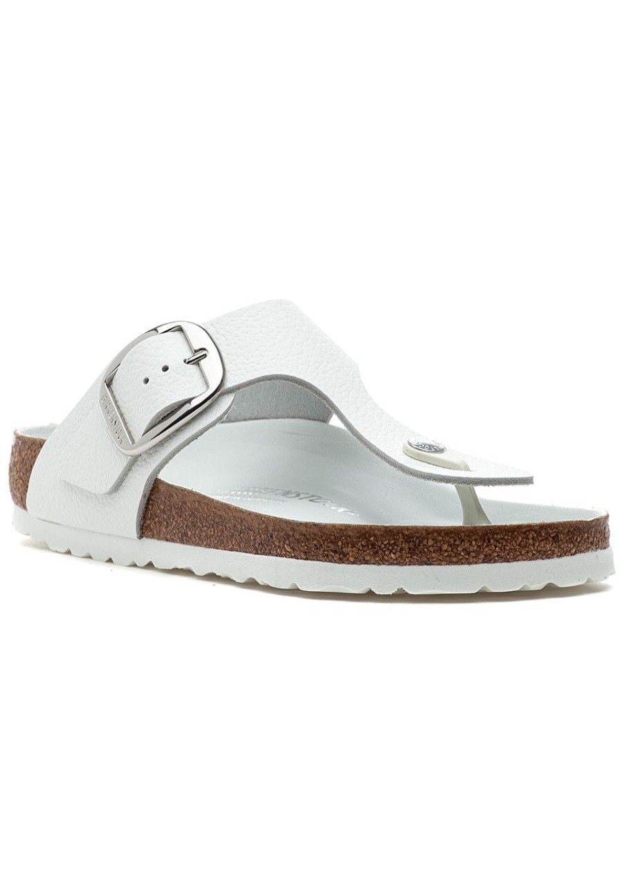 Women Birkenstock Sandals | Gizeh Big Buckle Sandal White