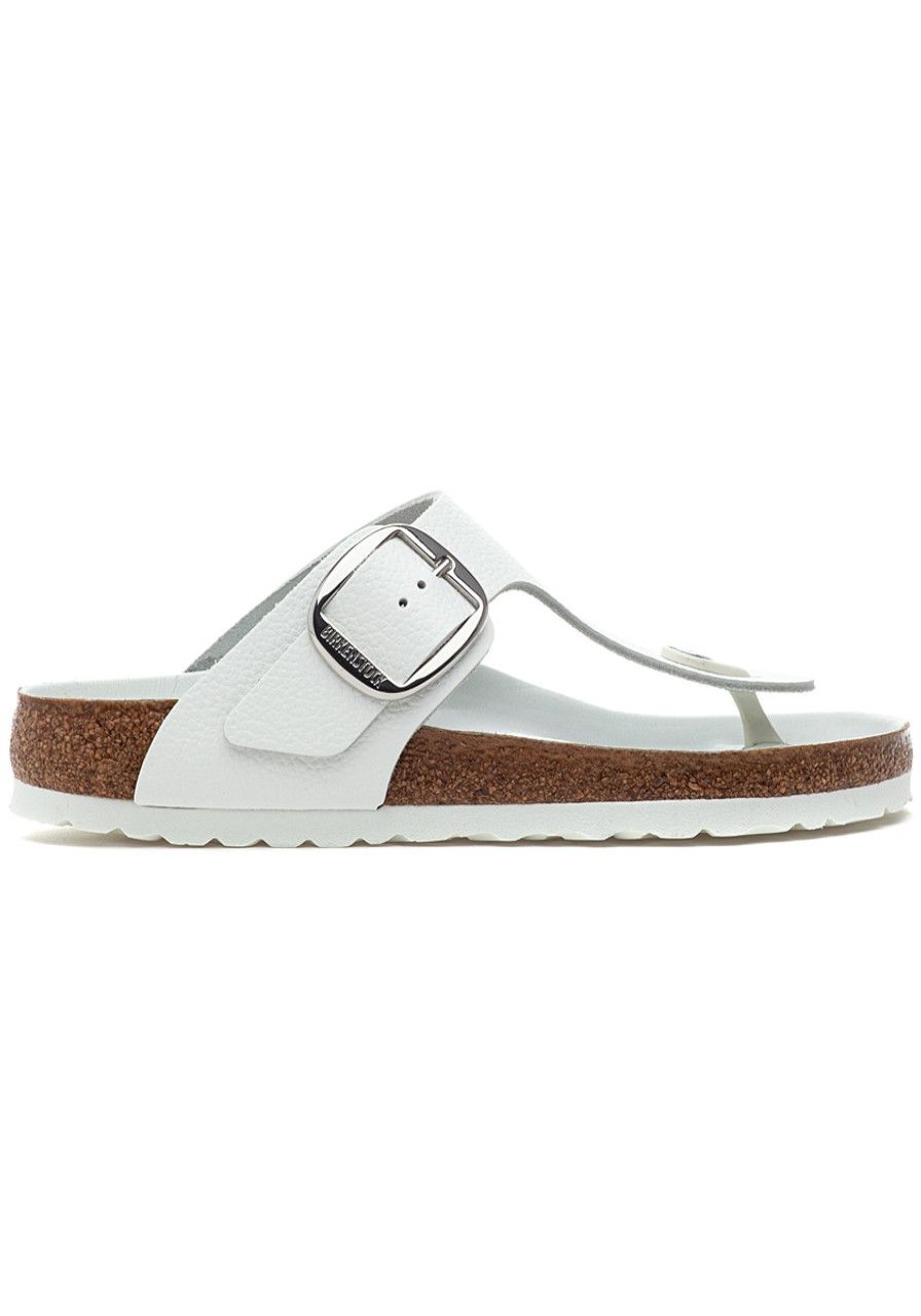 Women Birkenstock Sandals | Gizeh Big Buckle Sandal White