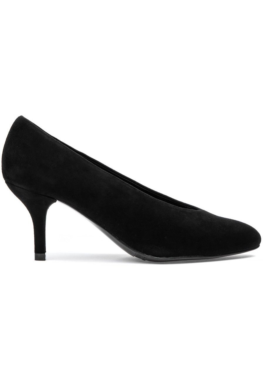 Women Jildor Pumps | Toast Pump Black Suede