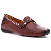 Women Robert Zur Flats | Twisted Galaxy Loafer Vintage Luggage Leather