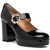 Women 275 Central Pumps | Marty Mary Jane Pump Black Patent Leather